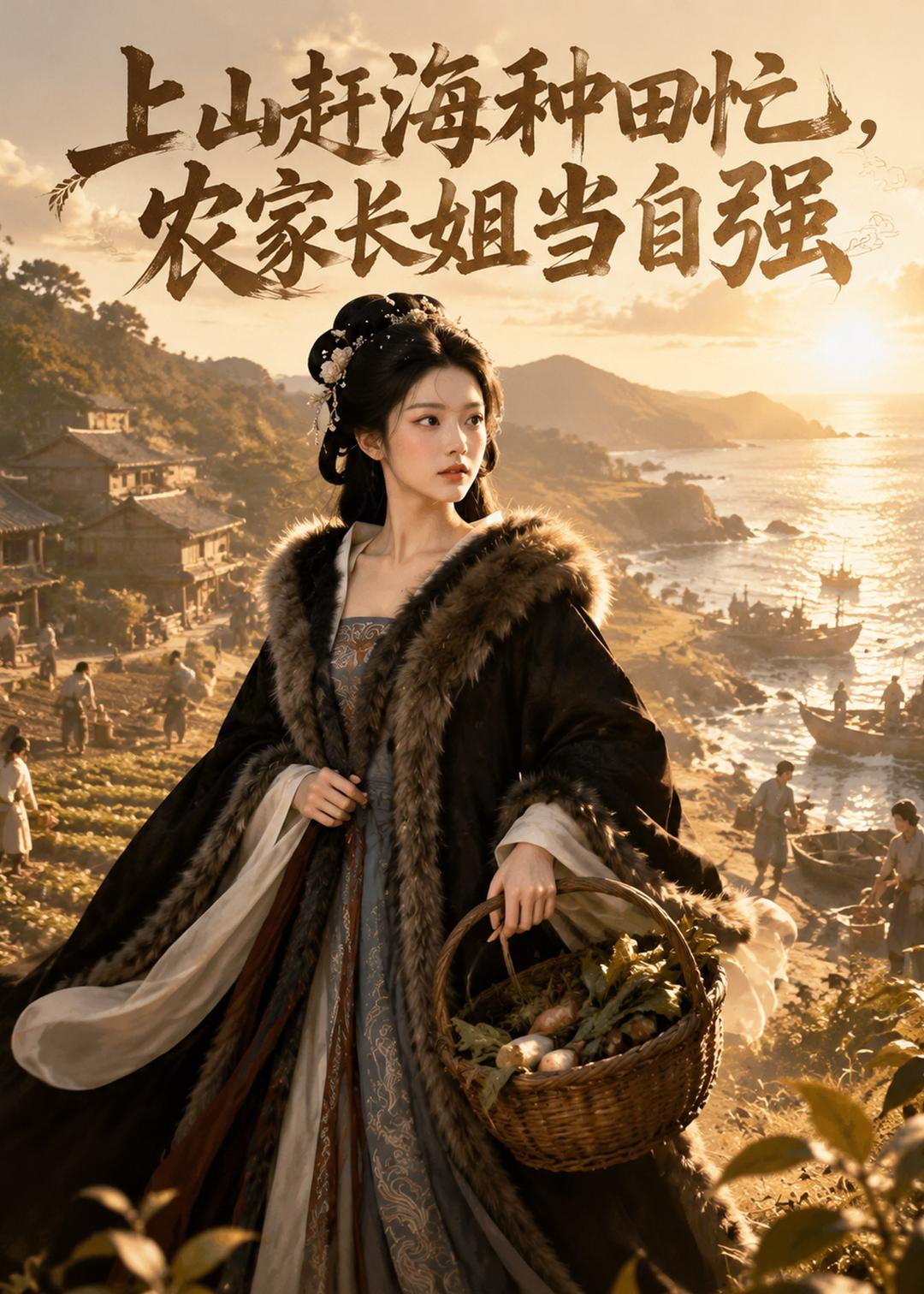 上山赶海种田忙-农家长姐当自强     Ai漫剧